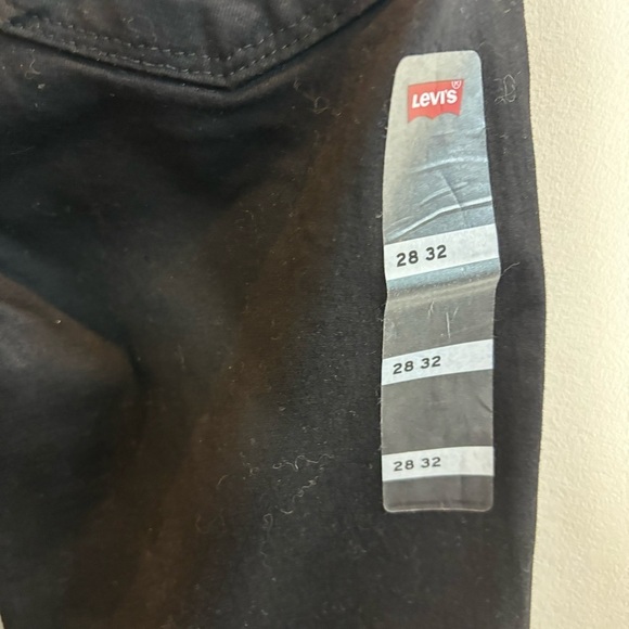 LEVI’S 725 Sz 28 High Rise Bootcut Sculpt Technology Fabric Jeans Black NEW - Picture 11 of 15